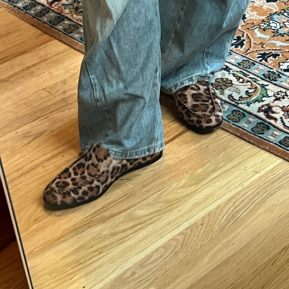 Leopard Print Loafers - Picture 3 of 4